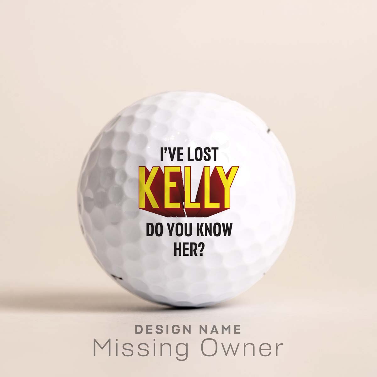 Personalized Golf Balls - TaylorMade Noodle Long & Soft Golf