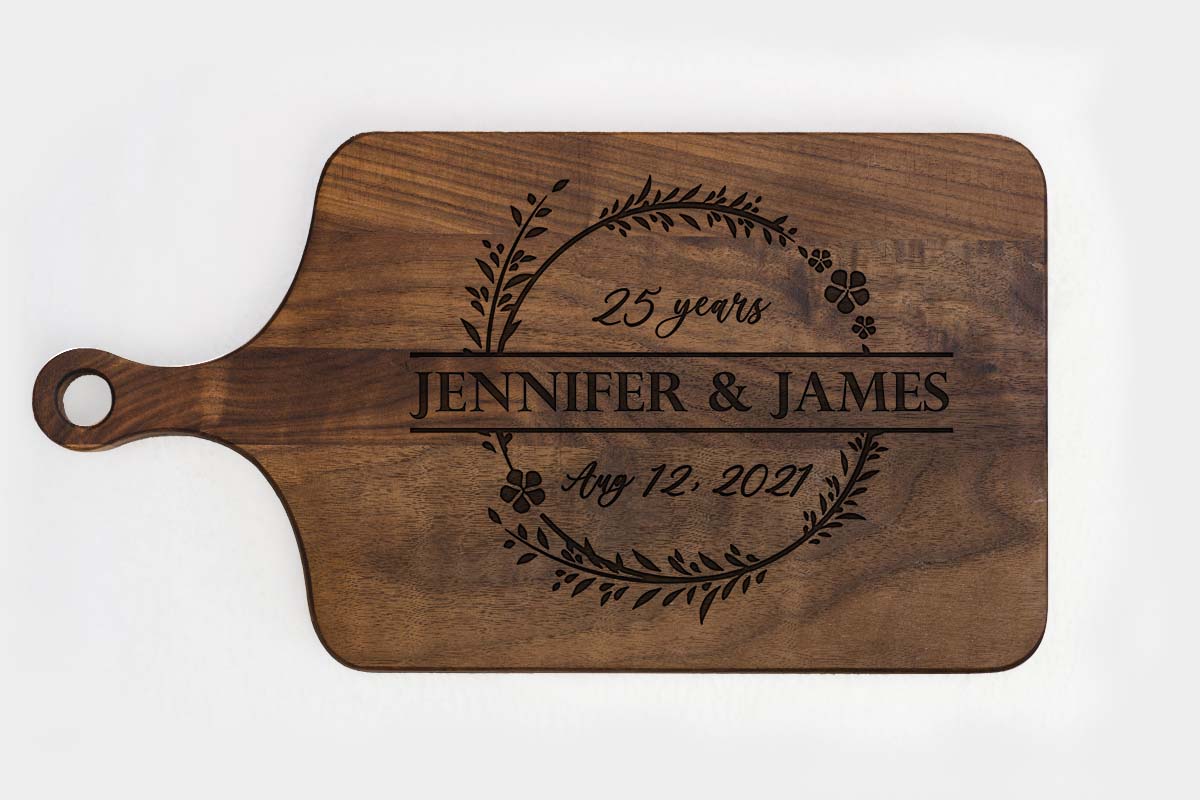 engraved wood cutting boards