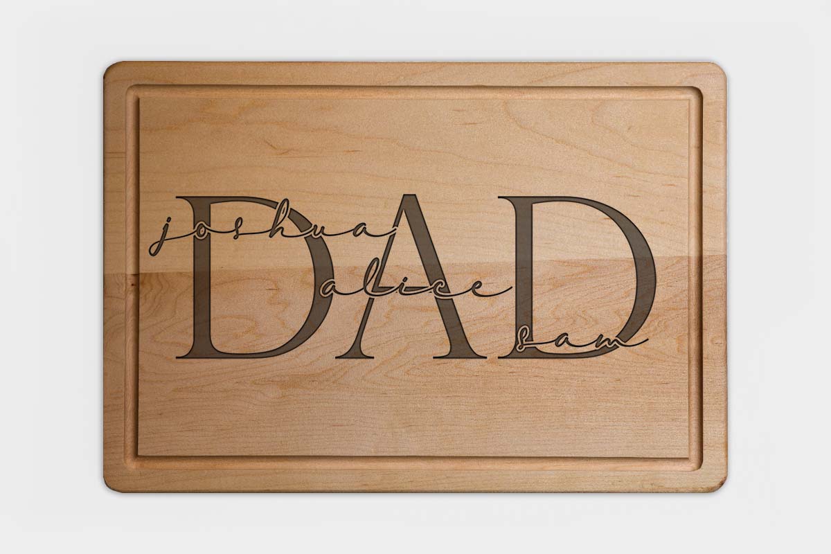 engraved cutting board