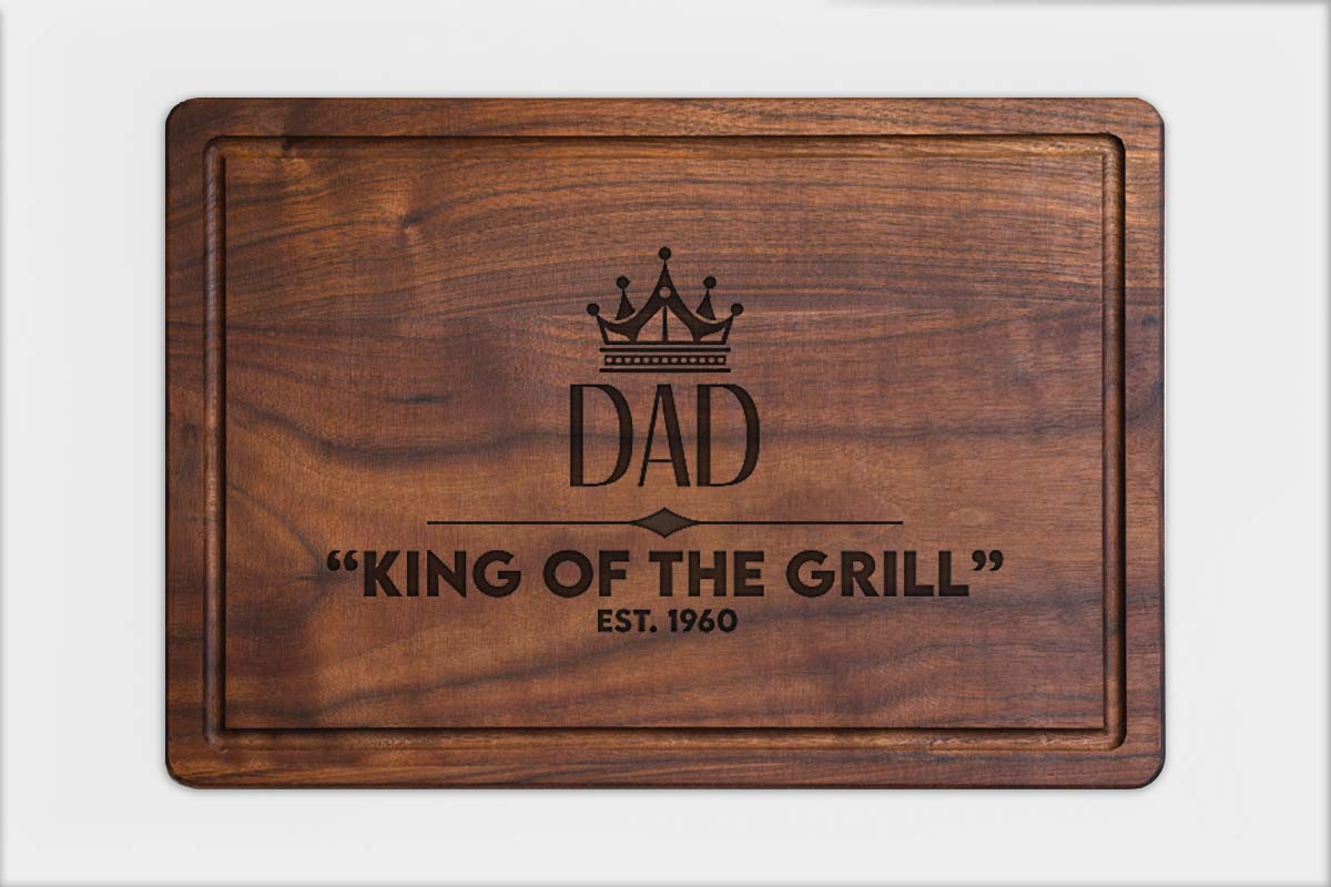 engraved carving board