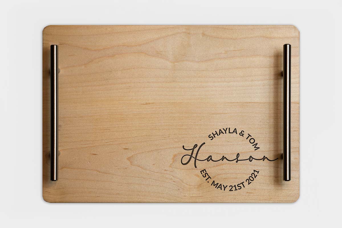 beautiful serving trays, custom wood charcuterie boards