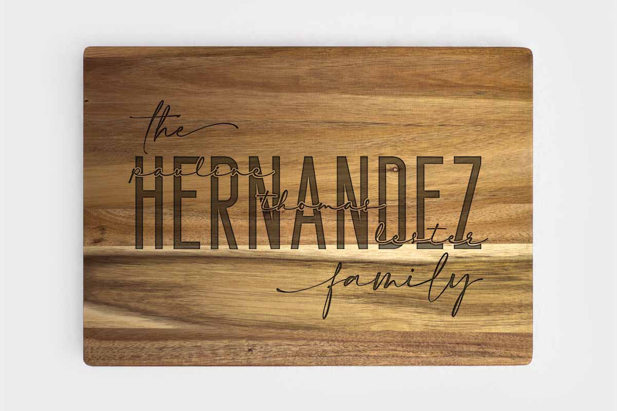 cutting board custom made