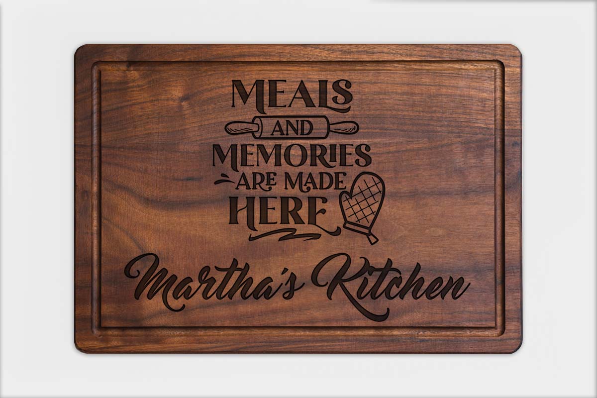 custom made cutting board