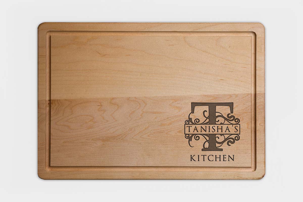 customised chopping board