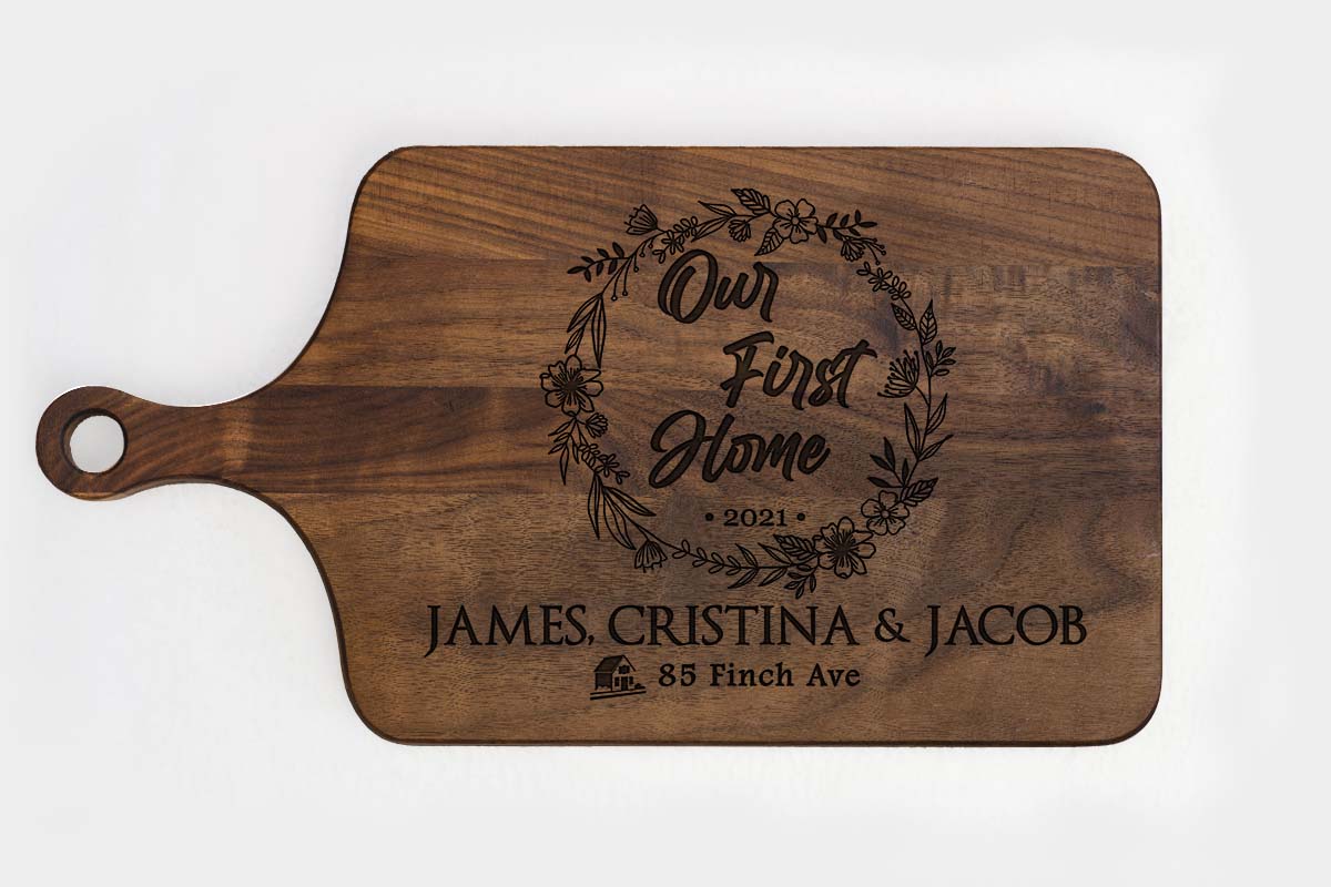 personalize cutting boards