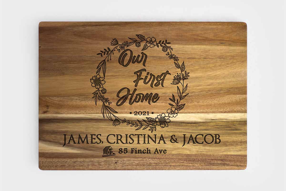 personalized cutting board gifts