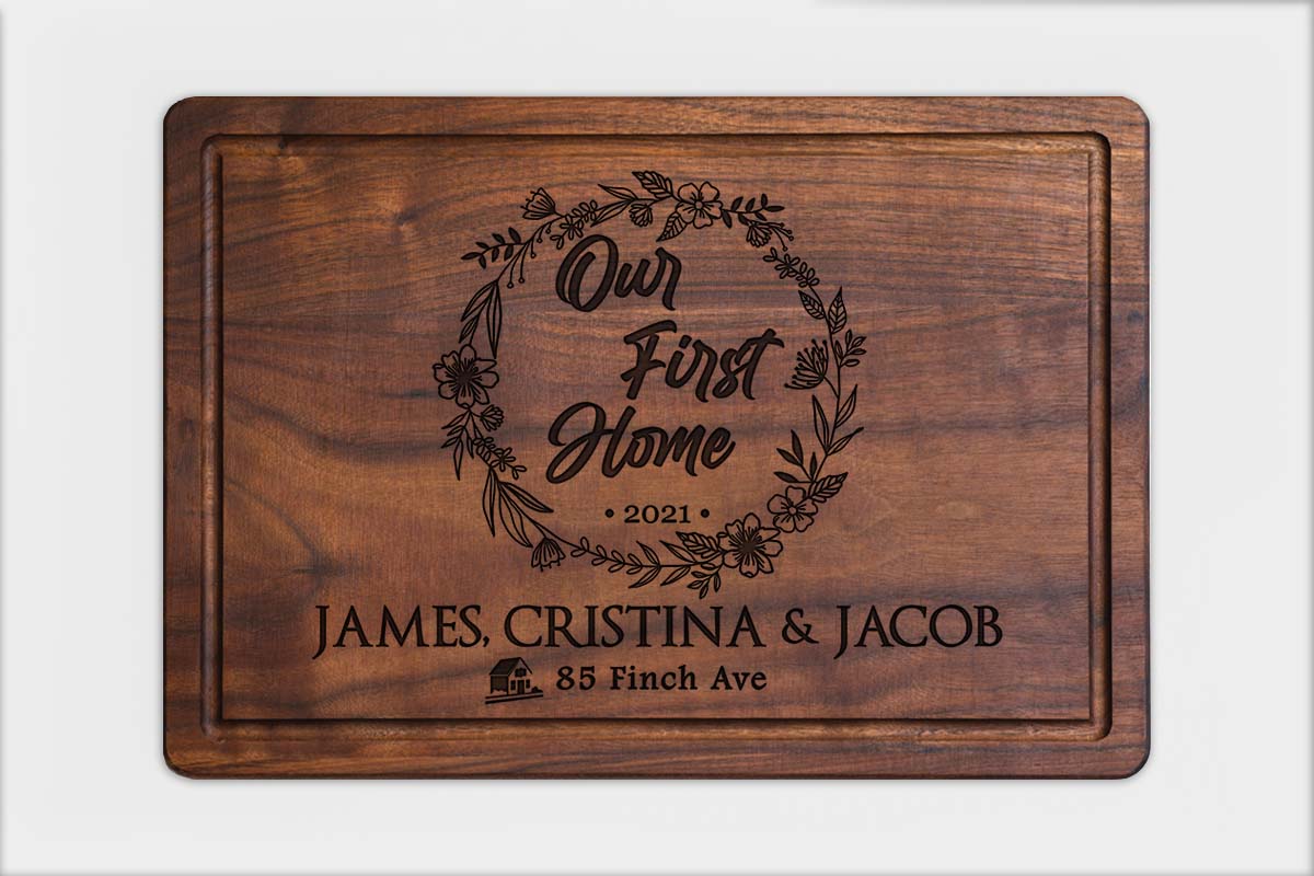 personalized wooden cutting boards