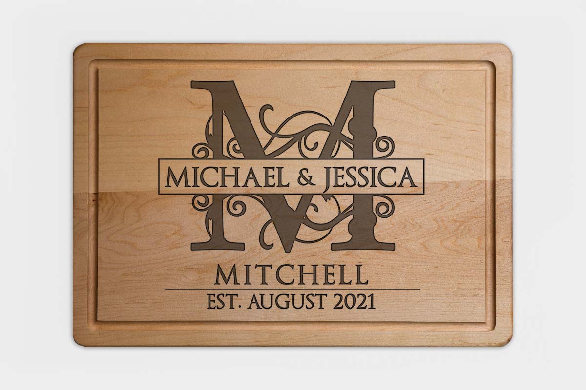 personalize cutting board