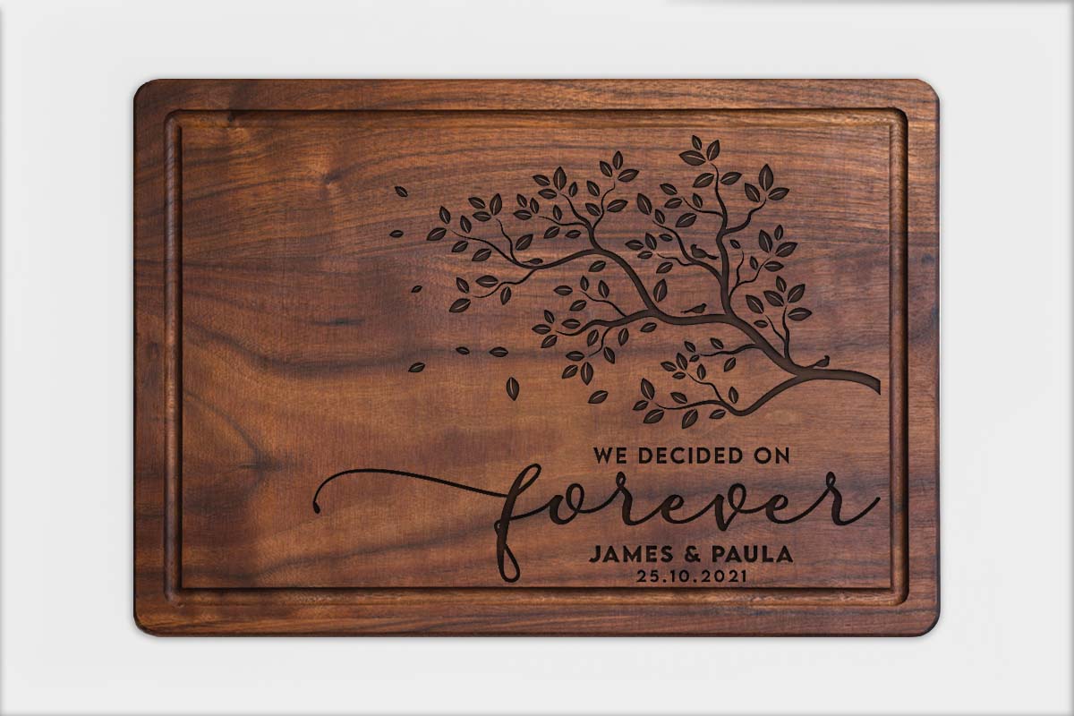 cutting board custom engraved