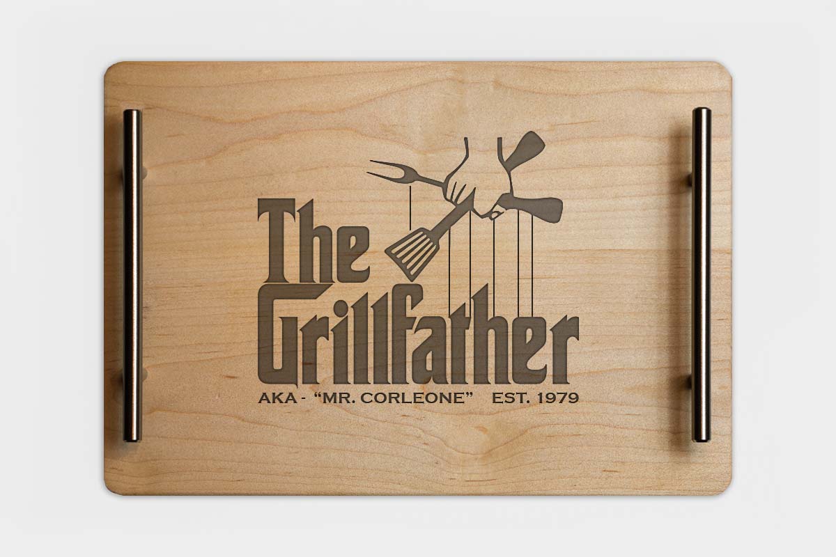 custom serving tray