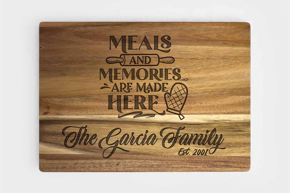 carved chopping board